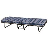 XXXL Zložljiva Postelja Graz, Z Vzmetnico In Kolesi, 80x185 | Shoptok.si