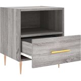 vidaXL Nočna omarica 2 kosa siva sonoma 40x35x47,5 cm inženirski les | Shoptok.si