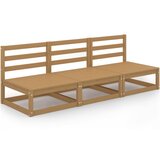  The living store vrtni kavč trosed medeno rjave barve trdna borovina - trosed, (21453540) | Shoptok.si
