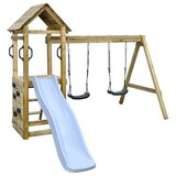 Swing King Dječji toranj za igru Maria (D x Š x V: 300 x 235 x 210 cm, Tobogan pastelno plave boje) | shoptok.hr