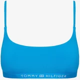 Tommy Hilfiger Tonal Logo Bralette Zgornji del kopalk Modra