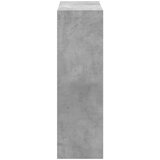  Regal za knjige boja betona 102x32x102 cm konstruirano drvo | Shoptok.si