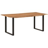  Blagovaonski stol od masivnog drva bagrema 180 x 90 x 76 cm | Eponuda.com