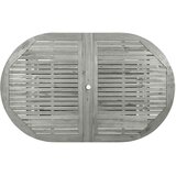  Vrtni blagovaonski stol (160 - 240)x100x75 cm od drva bagrema | shoptok.hr