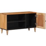 TV ormar s vratima Prirodna 80 x 31 5 x 46 cm Čvrsto drvo manga - Prirodna | shoptok.hr