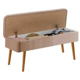 Hanah home Klupa Vina 0701, 90x39x40 cm, Smeđi | Eponuda.ba