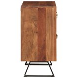 Ormarić s ladicama Med smeđi 70x35x70 cm puno drvo bagrem | Eponuda.com