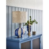 Bloomingville Keramična namizna svetilka s tekstilnim senčilom (višina 46 cm) Alida – | Shoptok.si