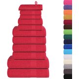  Set ručnika FROGN od 12 dijelova crveni 360 g/m² | shoptok.hr