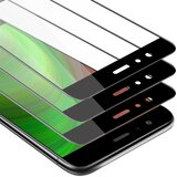 Cadorabo Huawei P10 LITE - Zaščitna folija v transparentno s čarno - 3-pack Kaljeno steklo za zaščito zaslona s trdoto 9H in 3D dotikom, (20548251) | Shoptok.si