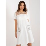 LAKERTA Dress-LK-SK-506790.45-ecru | Shoptok.si