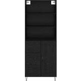  Kuhinjski ormarić Crni hrast 69 5 x 34 x 180 cm Konstruirano drvo | shoptok.hr