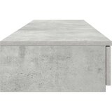  Nočne omarice Betonsko siva Inženirski les 160 x 36.5 x 16.5 cm, (22008127) | Shoptok.si
