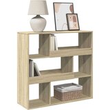 vidaXL Ormarić za knjige / sobna pregrada boja hrasta 100x33x94,5 cm | shoptok.hr