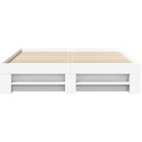  Okvir za krevet bijeli 150x200 cm konstruirano drvo | shoptok.hr