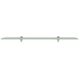  Zidne police 2 kom staklene 80 x 20 cm 8 mm | Eponuda.com