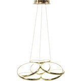 Toolight moderna led stropna svjetiljka + pilot App794-CP ravno zlato | shoptok.hr