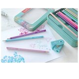 BOJE DRVENE 20BOJA SPARKLE PLUS ŠILJILO SLEEVE MINI METALNA KUTIJA FABER-CASTELL 201641 | Shoptok.si