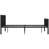  Za krevet crni metalni 180 x 200 cm | shoptok.hr