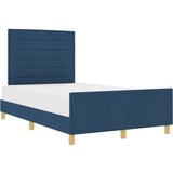  Modra Postelja 140x190 cm iz Tkanine, (22052674) | Shoptok.si