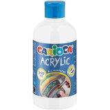Carioca Akrilna barva, bela, 250 ml - Cene