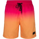 Atlantic Mens Swimming Shorts - pink/orange Cene