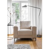 Miuform Bež fotelj iz rebrastega žameta Lofty Lilly – | Shoptok.si