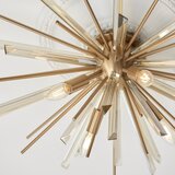  Endon 81937 - Plafonska lampa 4xE14/40W/230V, prečnik 80 cm, zlatna | Eponuda.com