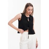 TRENDYOLMILLA Ženski prsluk TWOSS25YE00123, Crni Cene