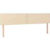  Posteljno vzglavje krem 180x5x78/88 cm blago | Shoptok.si