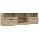 TV ormarić boja hrasta 150x33,5x45 cm od konstruiranog drva | shoptok.hr