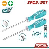 Total 2-delni set izvijačev / SL6.5*6*125 / PH2*6*125 (THT250201) | Shoptok.si