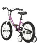 Zuzum bicikl za devojčice, 16"/8", Ljubičasto-beli | Eponuda.com