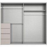 Boxxx OMARA Z DRSNIMI VRATI, siva, sahara | Shoptok.si