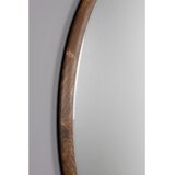 Dutchbone Stensko ogledalo z lesenim okvirjem ø 80 cm Gale – | Shoptok.si