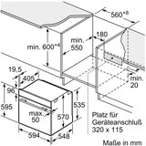 Bosch HBG3720B3 Exclusiv Serie 4 Vgradna pecica crna, Piroliza, Air Fry | Shoptok.si