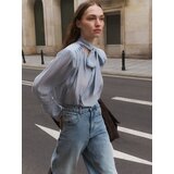 Reserved Wide leg traperice - plava | shoptok.hr
