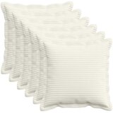 Presvlaka za jastuk 6 kom. HOUTEN Krem 45 x 45 cm Kord | shoptok.hr