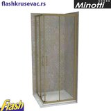 Minotti tuš kabina kvadratna 90x90 zlatna - (bez kadice) - - copen atlas pro C-02-BG43K900 Cene