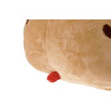 Kondela Plišasti pes, rjava/rdeče črte, 140 cm, REXO tip 3 | Shoptok.si