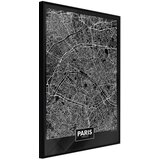  Poster - City Map: Paris (Dark) 40x60 Cijene
