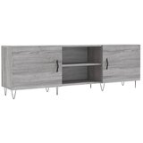 Maison Chic TV omarica - TV enota - Televizijska omarica siva sonoma 150x30x50 cm inženirski les, (21700357) Cene