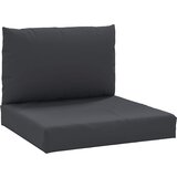  The Living Store Blazine za kavč iz palet 2 kosa črno blago - Blazina Za Palete, (21487417) | Shoptok.si