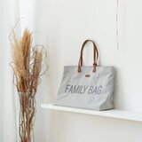 Childhome torba family bag canvas grey | Shoptok.si