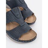 SEASTAR Blue comfortable flip-flops with cutouts | Shoptok.si
