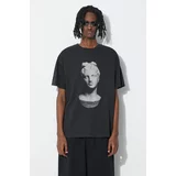 Aries Pamučna majica Aged Statue SS Tee za muškarce, boja: crna, s tiskom, SUAR60015X