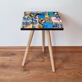 Hanah home klub sto Shp25, 35x42x35 cm, Šareni | ePonuda.com