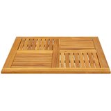 Stolna ploča 90x90x2,2 cm četvrtasta od masivnog drva bagrema | Eponuda.com