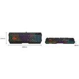  A4-B135N A4Tech Bloody Gejmerska svetleca tastatura(NEON LED), black, USB, US layout cene