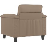  Fotelja boja cappuccina 60 cm od umjetne kože | shoptok.hr